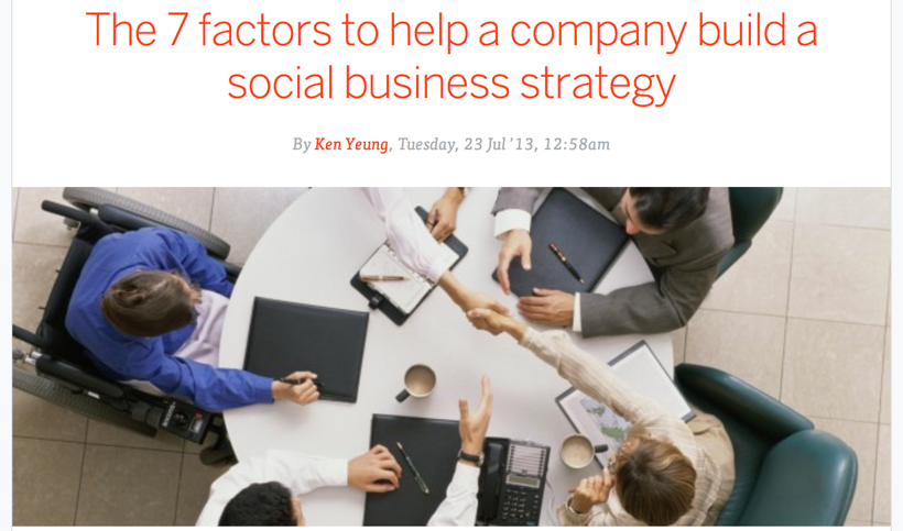 The Next Web Reviews Seven Success Factors of Social Business by Charlene Li and Brian Solis