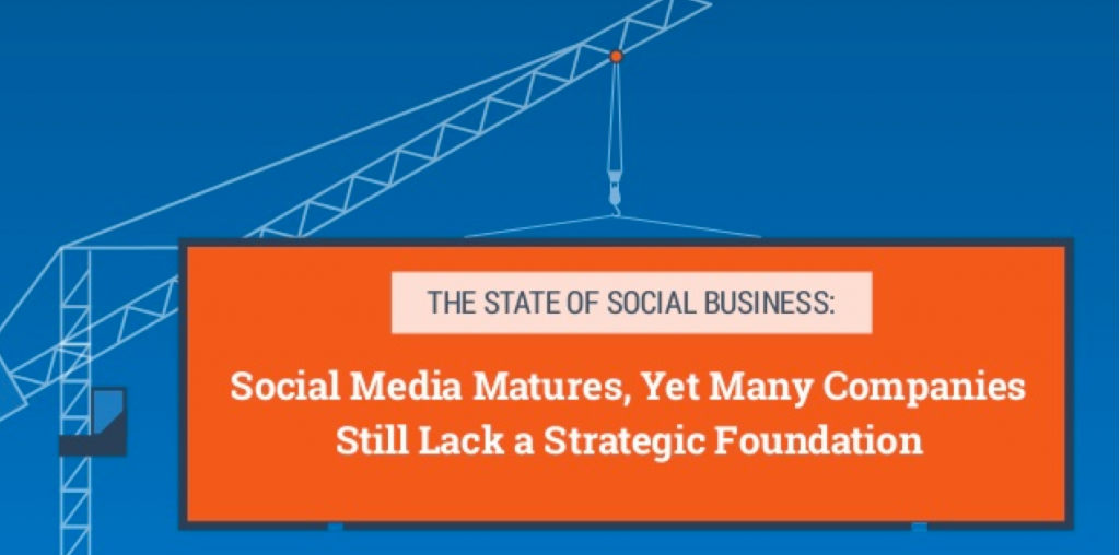 Time to Grow Up! Social businesses mature, yet many still lack a strategic foundation [infographic]