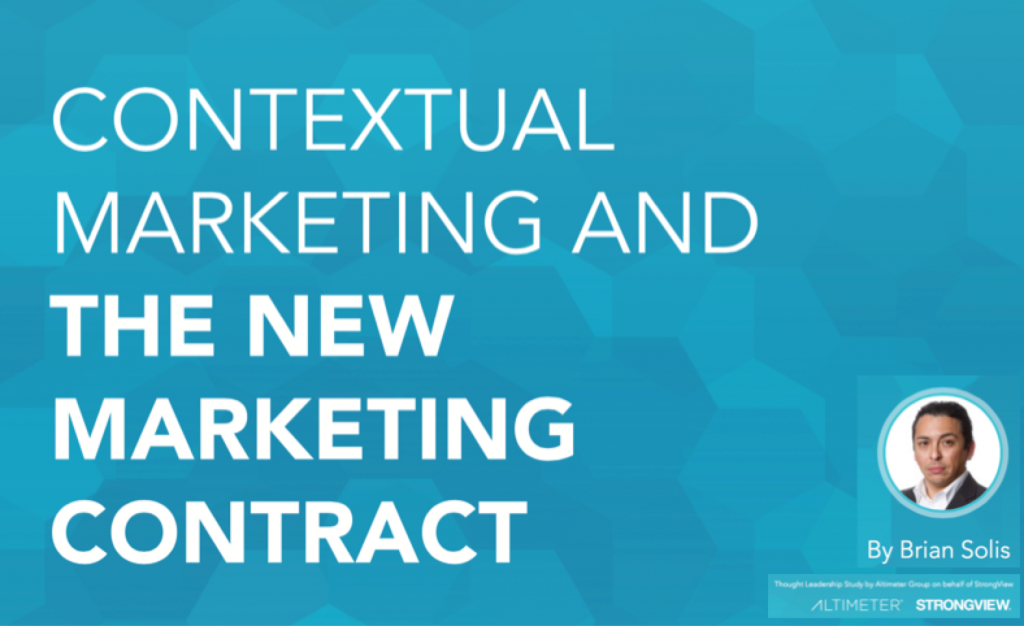 The New Marketing Contract and Why Context is the Future of Marketing