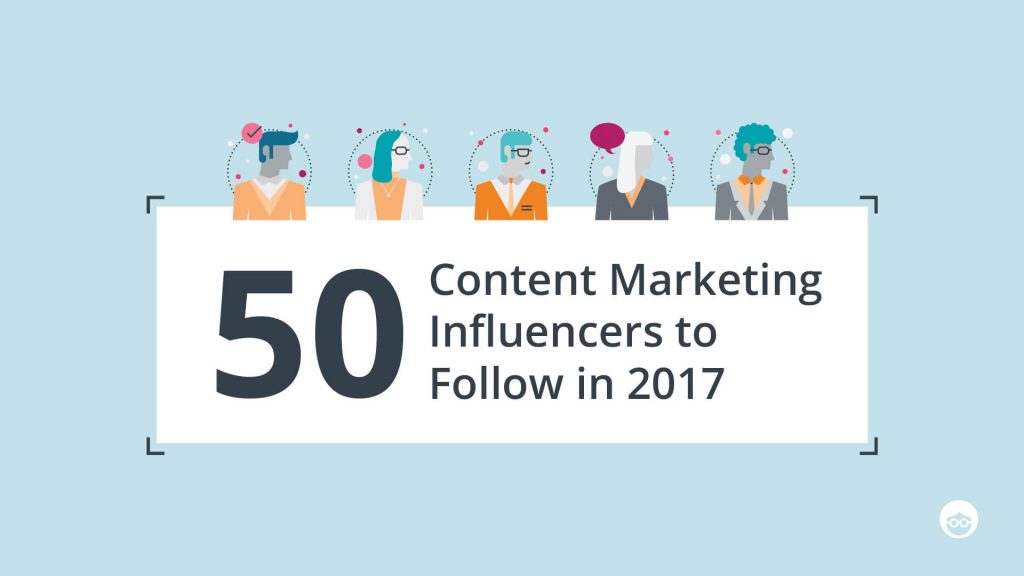 Outbrain: Content Marketing Influencers to Follow in 2017