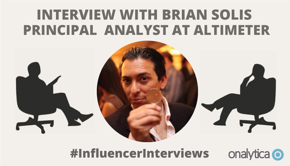 Onalytica: Interview with Brian Solis on Digital Transformation and his personal influences