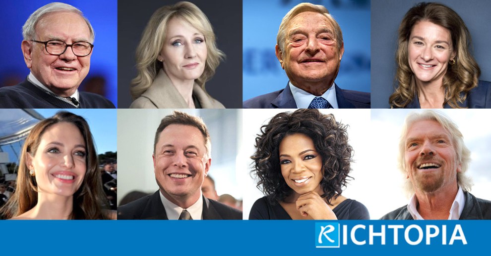 Richtopia: Philanthropists Top 100: From Warren Buffett to Elon Musk, These Are the Most Charitable People in the World