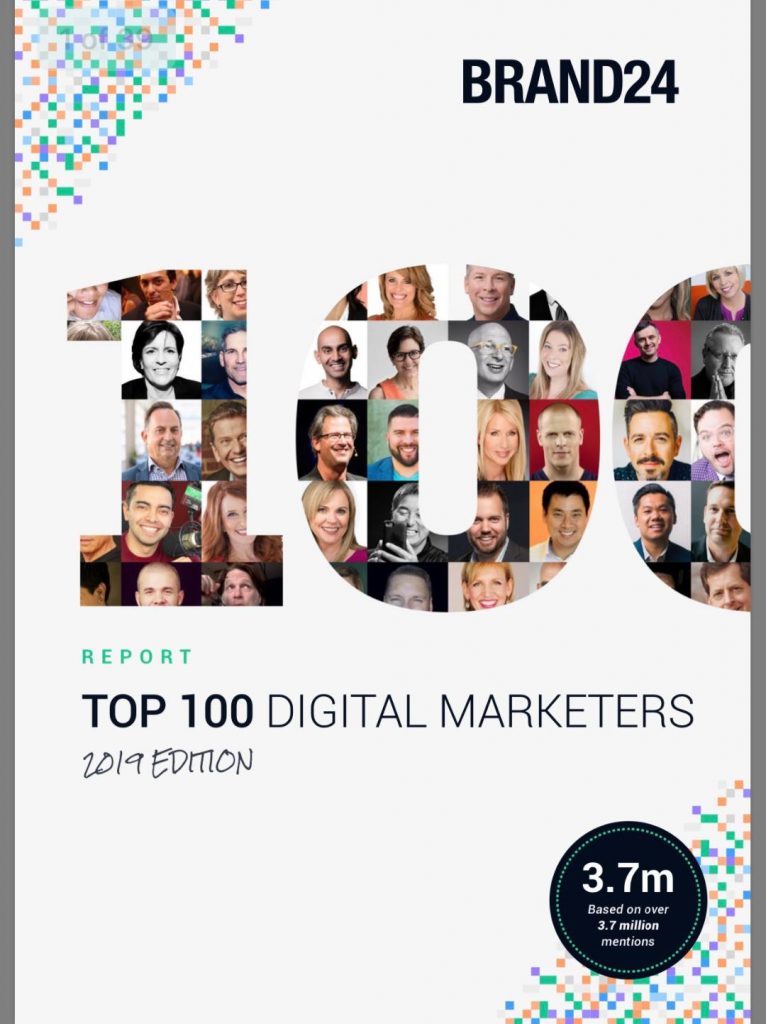 Brian Solis Named One of Brand24’s Top 100 Digital Marketers for 2019