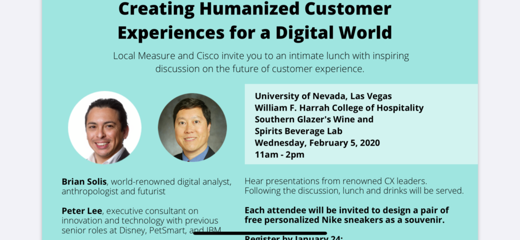 Brian Solis to Keynote Cisco and Local Measure Event, Creating Humanized Experiences for a Digital World