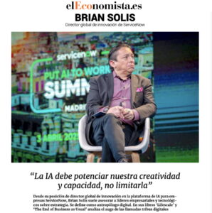 elEconomista.es: La IA debe potenciar nuestra creatividad y capacidad, no limitarla