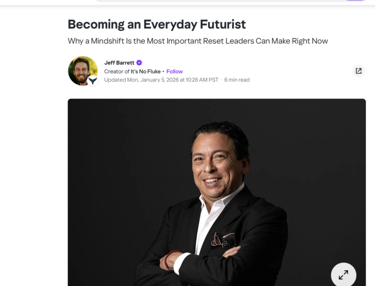 Yahoo Creators: Brian Solis on Becoming an Everyday Futurist and Why a Mindshift Is the Most Important Reset Leaders Can Make Right Now