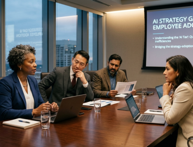 CEOs Say AI Is Making Work More Efficient, Employees Tell a Different Story