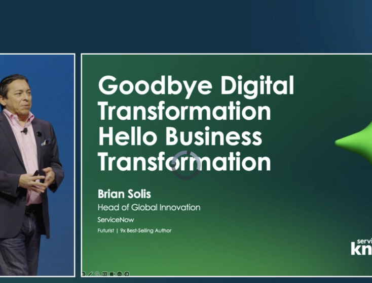 Featured Presentation: Goodbye digital transformation, hello AI-first business transformation