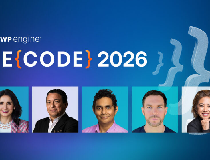 WP Engine Blog: DE{CODE} 2026: Shaping the Intelligent Web, Together