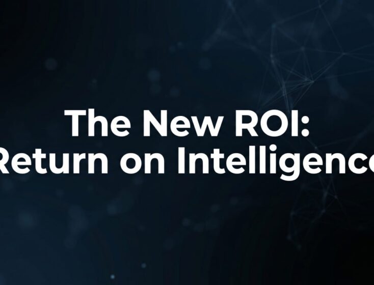 In an Era of AI Darwinism, ROI Now Represents Return on Intelligence