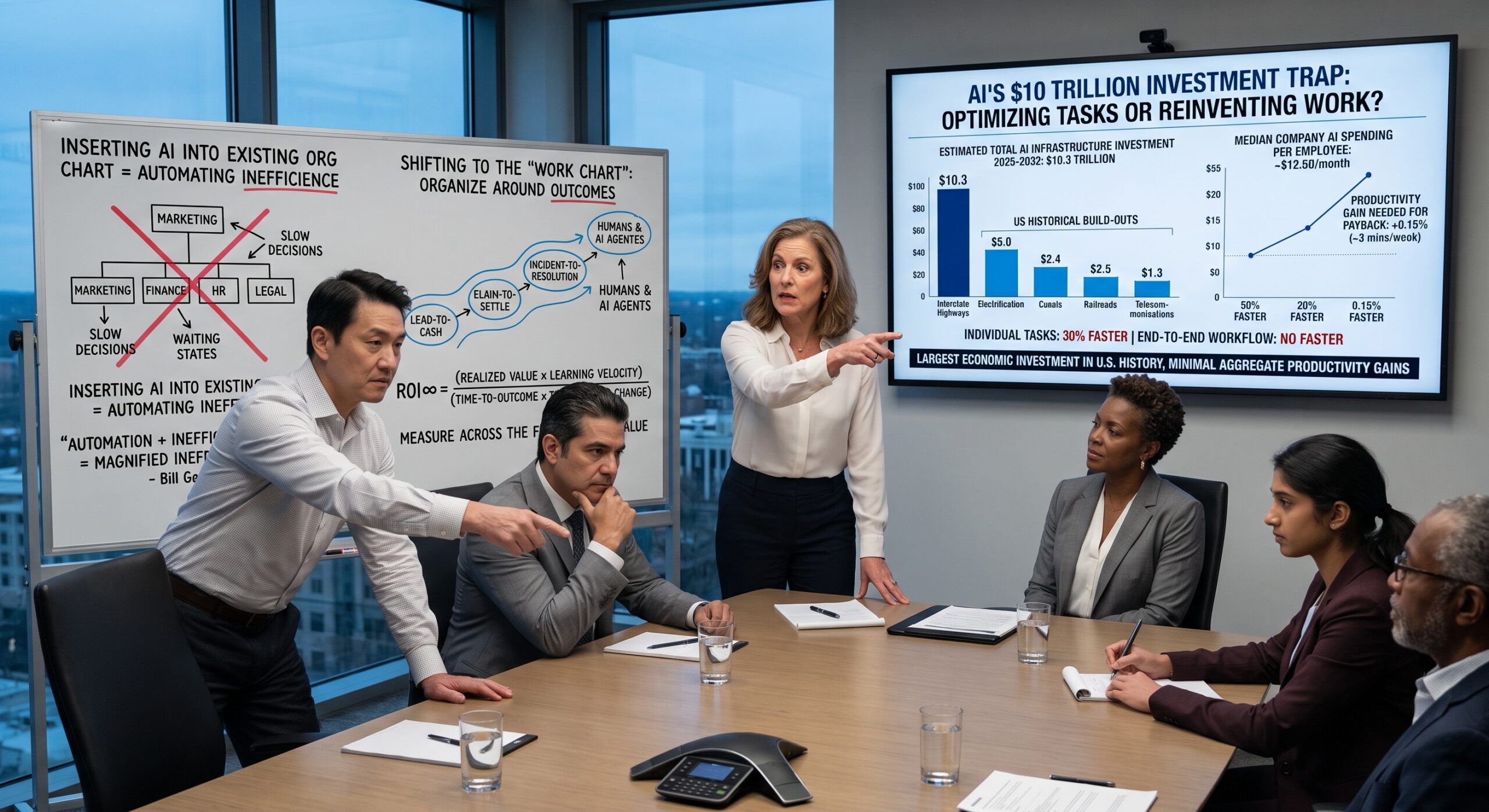 AI Doesnt Have an ROI Problem, Companies Have a Work Architecture Problem.